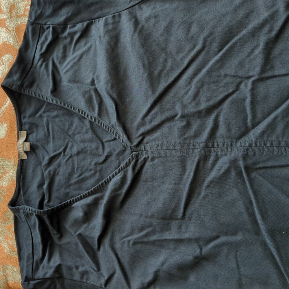 Lilla P Shift Dress Ruffle Sleeve Size S